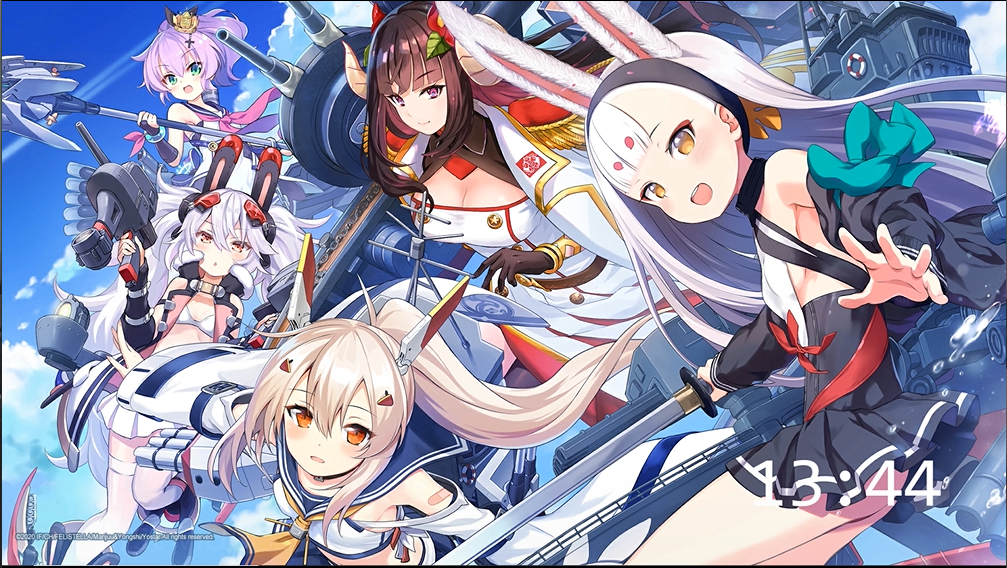 碧蓝航线5月魔改-寄
